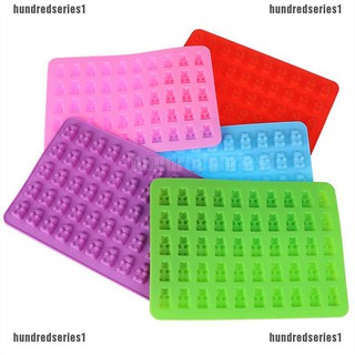 Khuôn Silicone 53 Ô Hình Gấu Độc Đáo Đa Năng