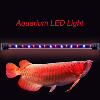 Aquarzoo aquarium fish tank led light rgb,lampu aquarium led light for plant,blue red led light wrgb aquarium light