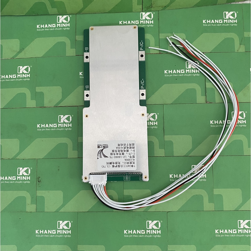 Mạch pin 7S 24V 1500A Li-ion 3.7V, chế bình và UPS công suất lớn