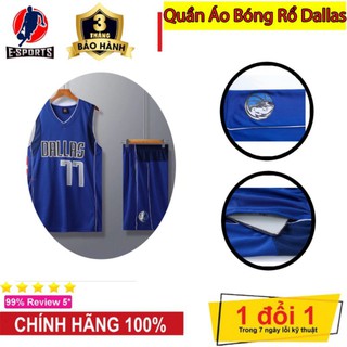 Bộ Quần Áo Bóng Rổ Dallas Mavericks - Luka Doncic - Mẫu 2020 SIÊU HOT