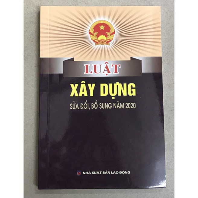 Sách Luật xây dựng (sửa đổi,bổ sung năm 2020) | BigBuy360 - bigbuy360.vn