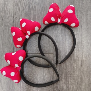 Băng Đô Cài Tóc Nơ Mickey Xinh Xắn
