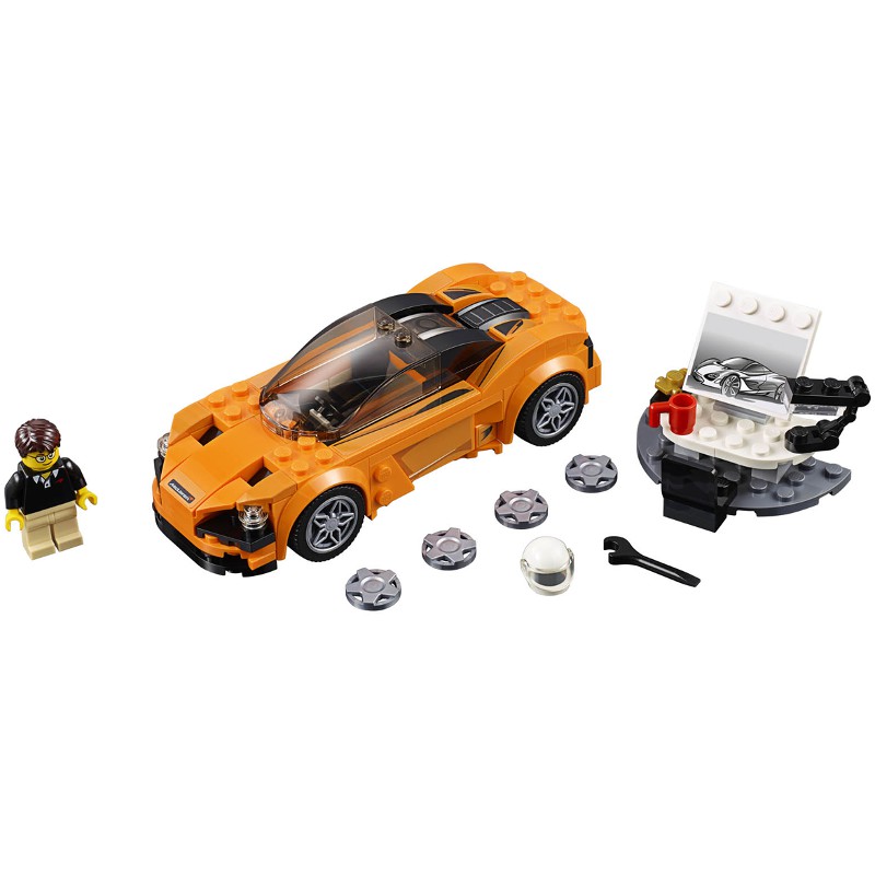 Lego Speed Champions 75880 - Bộ xếp hình Lego Xe đua McLaren