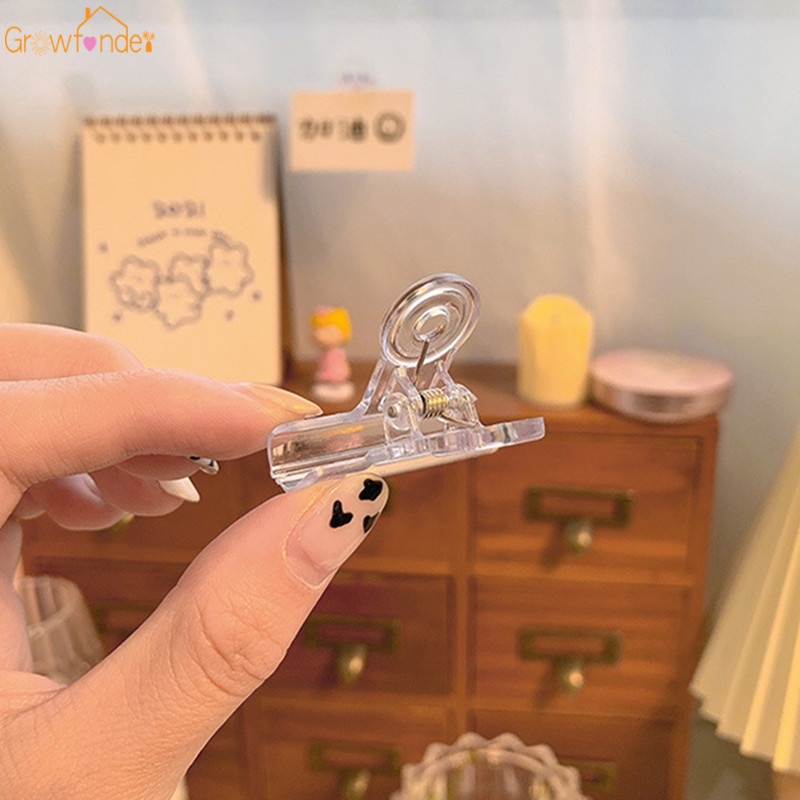 Set 2 kẹp miệng túi đựng thực phẩm bằng acrylic trong suốt