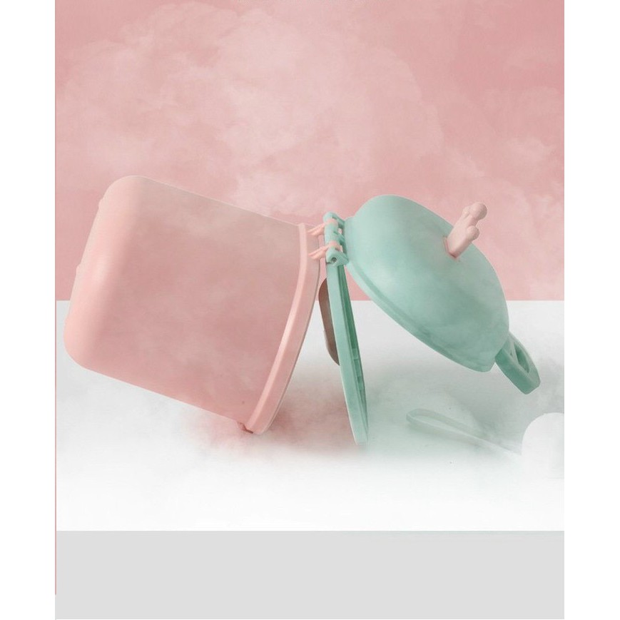 Hộp đựng sữa bột thực phẩm khô hình vương miện sang chảnh size lớn nhỏ thuận tiện mang đi