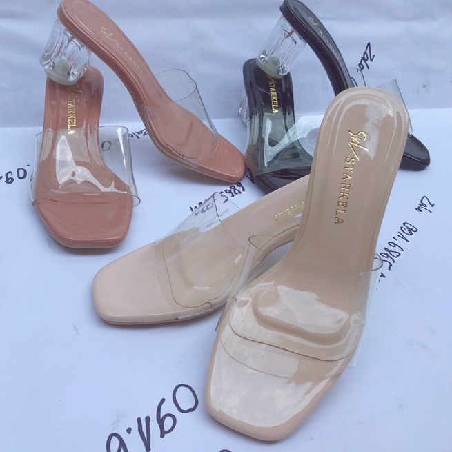 Guốc Nữ 5 Phân Quai Trong Êm Chân Đẹo Mê Ly Size 35 - 39