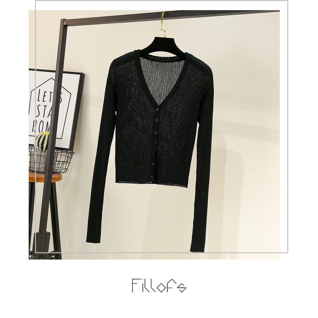 Áo Len Dài Tay Cổ Chữ V Thời Trang Hàn Quốc Cá Tính Cho Nữ | BigBuy360 - bigbuy360.vn