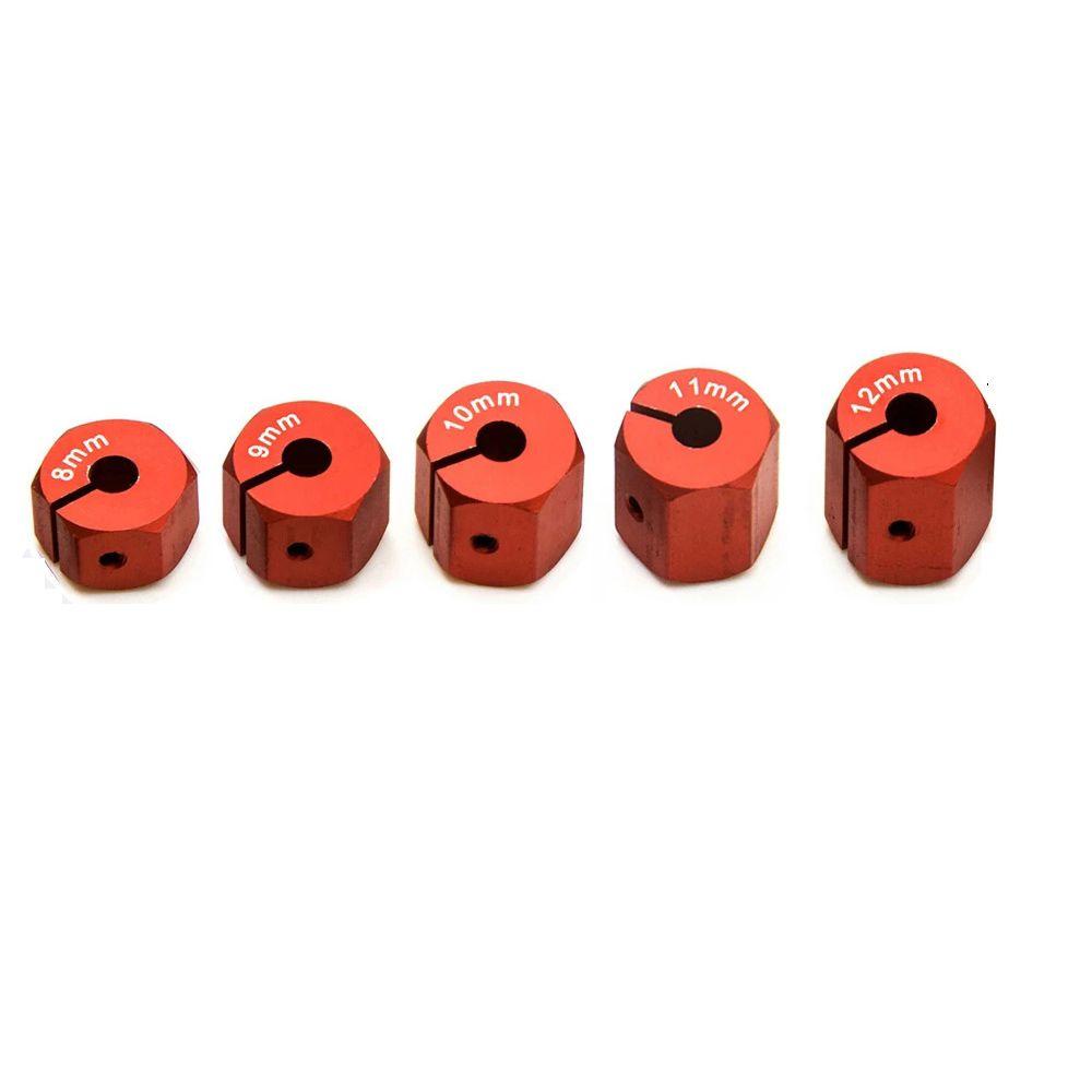 Set 4 Bánh Xe Thay Thế Chuyên Dụng Cho Xe Điều Khiển 1 / 10 RC 8 / 9 / 10 / 11 / 12mm