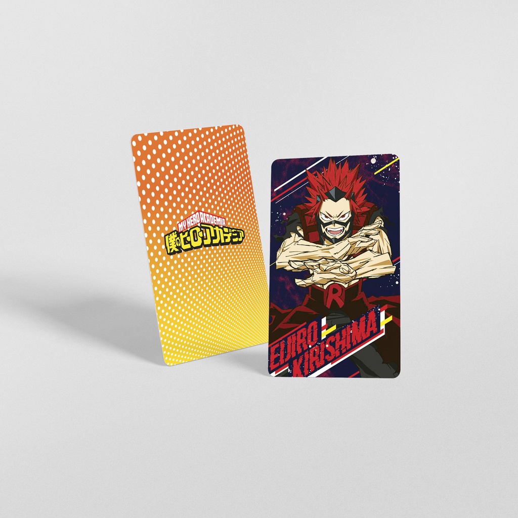 Thẻ My Hero Academia Bo Góc 9x5.4 Giấy Couche