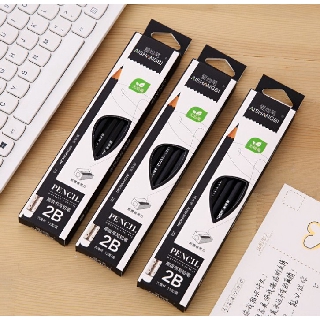 1 hộp =12 bút chì định vị 2b -hb có kèm gọt chì