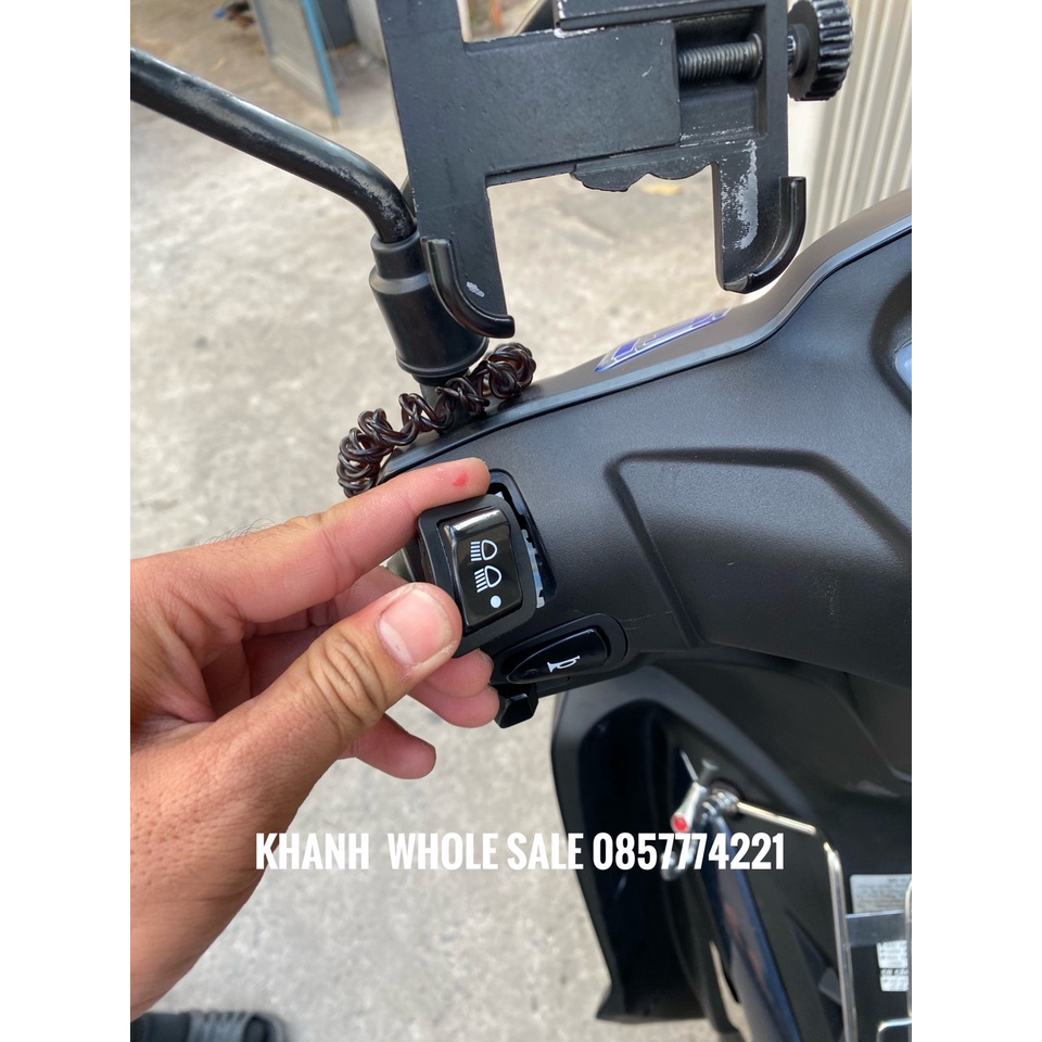 CÔNG TẮC TẮT ĐÈN XE VISION 2021, NÚT TẮT ĐEN VISION 2021/ WAVE 2021/ RSX 2021/ BLADE 2021