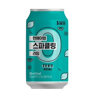 Nước ngọt có gas không calo 1am sparkling soda, lốc 6 lon