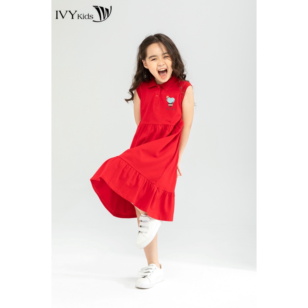 Đầm thun bé gái Small Germ IVY moda MS 42G1294