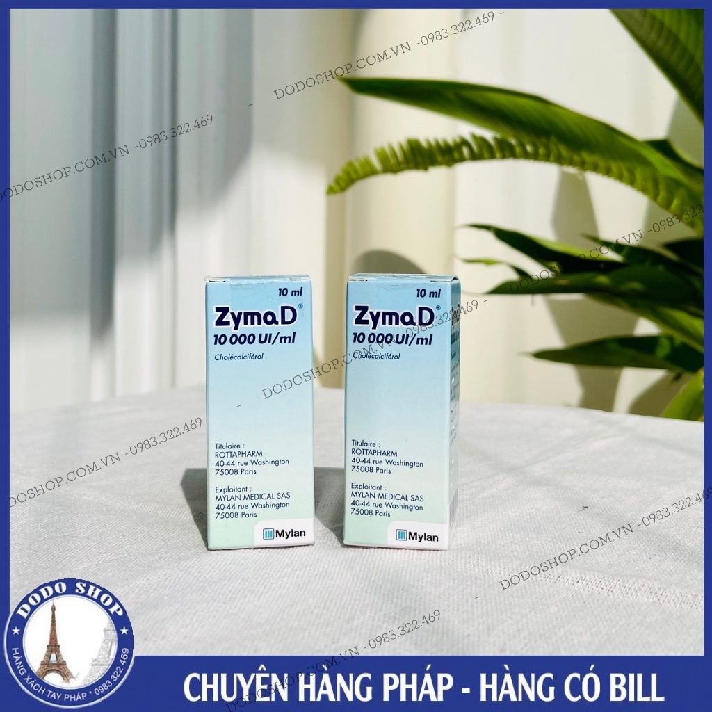 Siro ZymaD của Pháp dùng được cho bé từ sơ sinh, Vitamin D zymad - Dodoshop