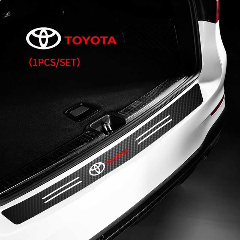 1 Miếng Dán Trang Trí Xe Hơi Bằng Sợi Carbon Cho Toyota Prius Avensis Rav4 Auris Yaris Verso Land