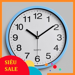 Đồng Hồ Treo Tường Kim Trôi cao cấp,Đồng Hồ Treo Tường Kim Trôi Trang Trí Máy Quartz - Không tiếng ồn.