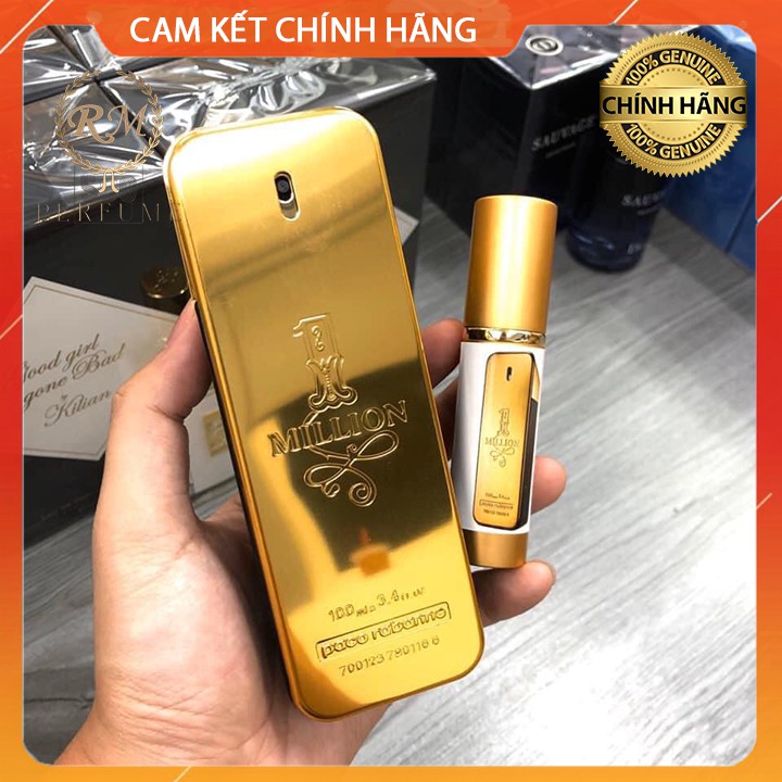 Nước hoa nam cao cấp Paco Rabanne One Million 5ml - 10ml -20ml chính hãng | Thế Giới Skin Care