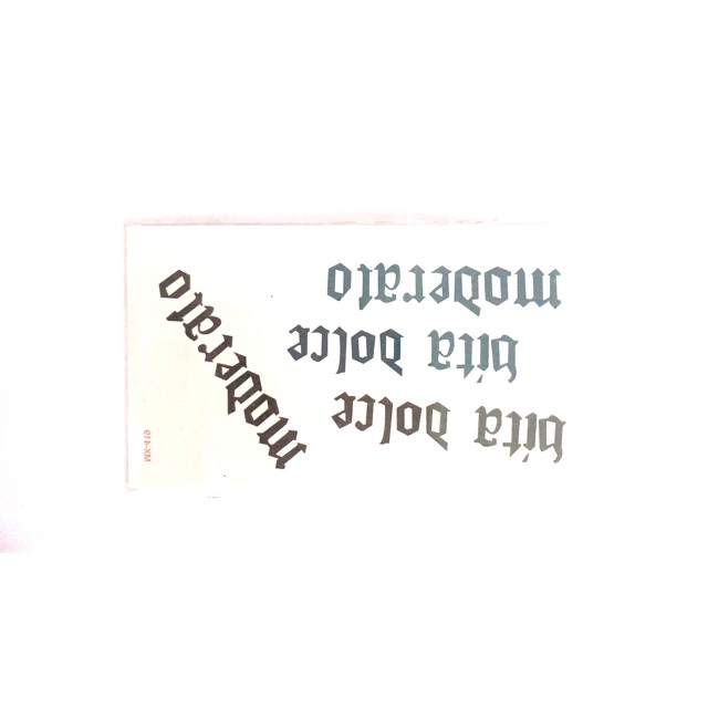 Hình xăm dán chữ kí 10x6cm_ mua 5 tặng 1 mini tattoo