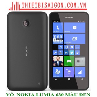 VỎ NOKIA LUMIA 630 MÀU ĐEN