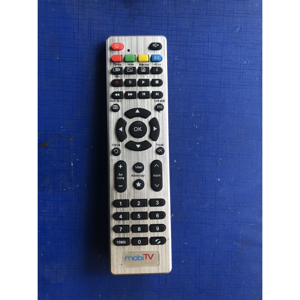 Điều khiển mobiTV loại tốt zin theo máy -  Tặng kèm pin chính hãng - Remote MobiTV