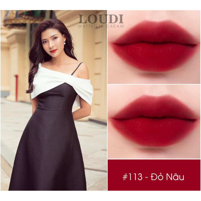 SON LOUDI KEM LÌ_ĐỎ CHERY_12 MÀU XINH