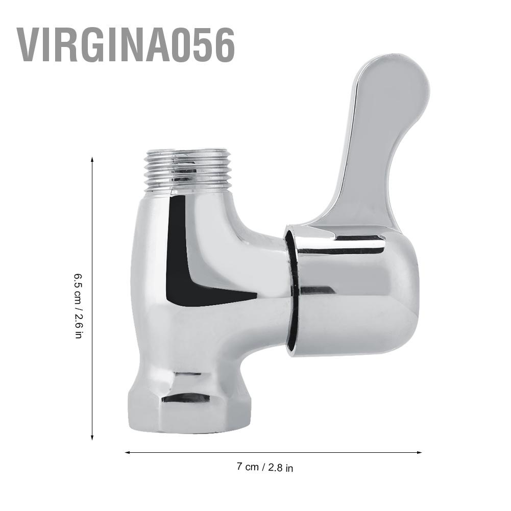 Virgina056 G1/2in Female Thread to Male Straight-Through Water Stop Valve Accessories