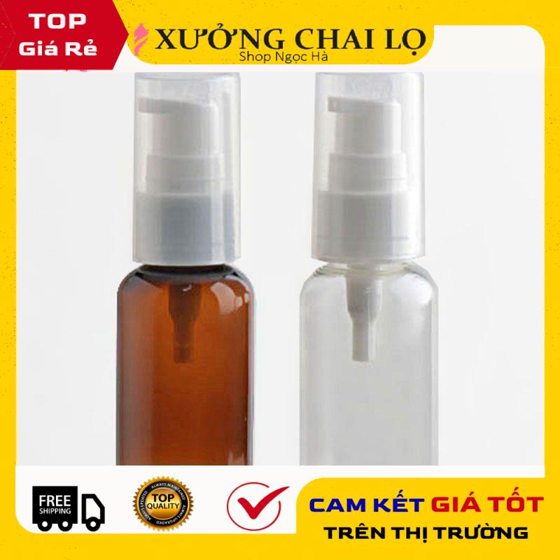 Chai Chiết Mĩ Phẩm ❤ GIÁ RẺ NHẤT ❤ Chai nhựa pet xịt giọt Nâu 20ml,30ml,50ml,100ml chiết mỹ phẩm , phụ kiện du lịch