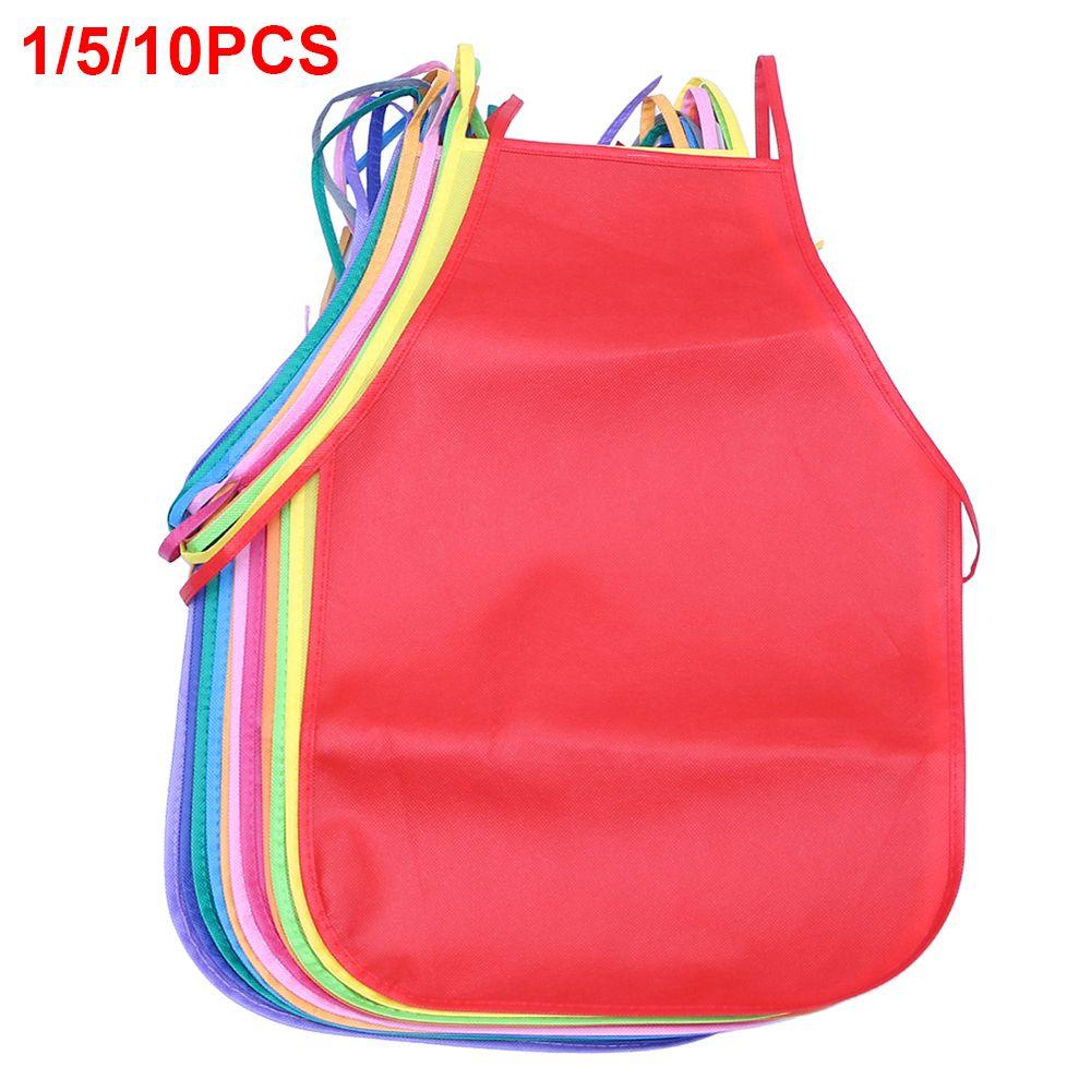 Set 10 Tạp Dề Polythene Mật Độ Cao Chống Thấm Nước Sử Dụng Một Lần