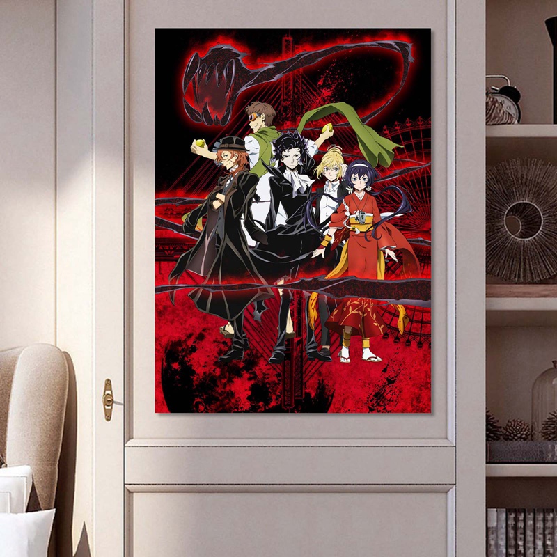 Poster Anime Bungou Stray Dogs A3