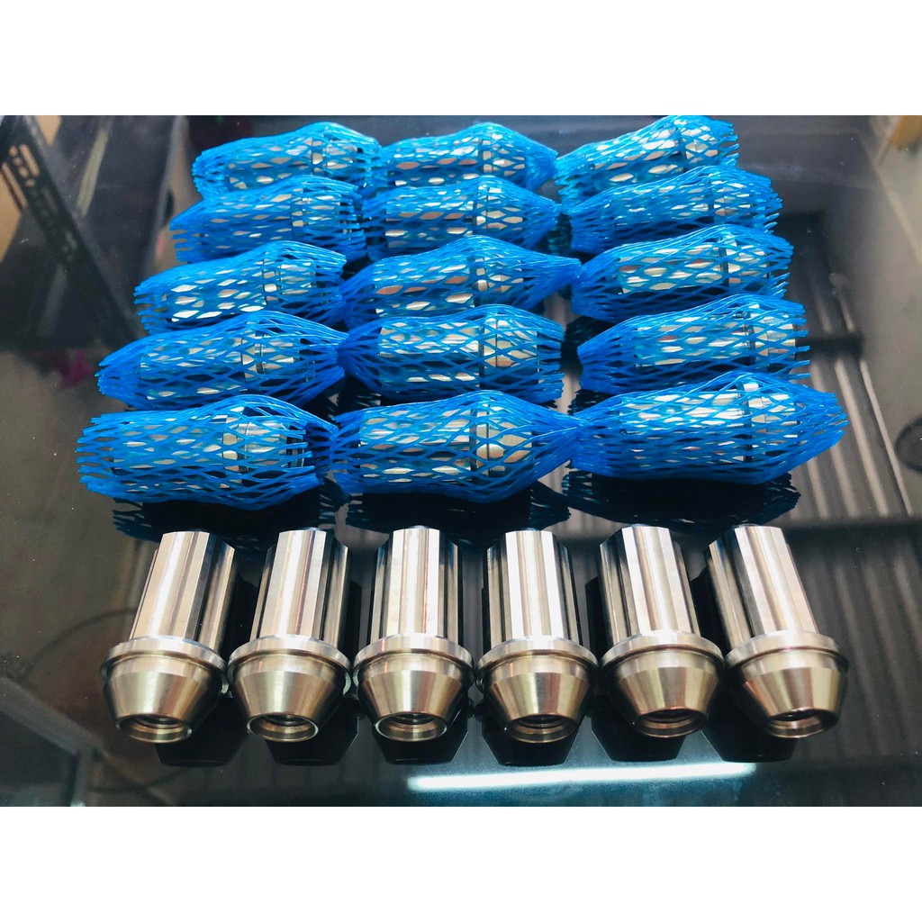 Ốc bánh đồ chơi Titanium , tắc kê Titanium cho mâm độ