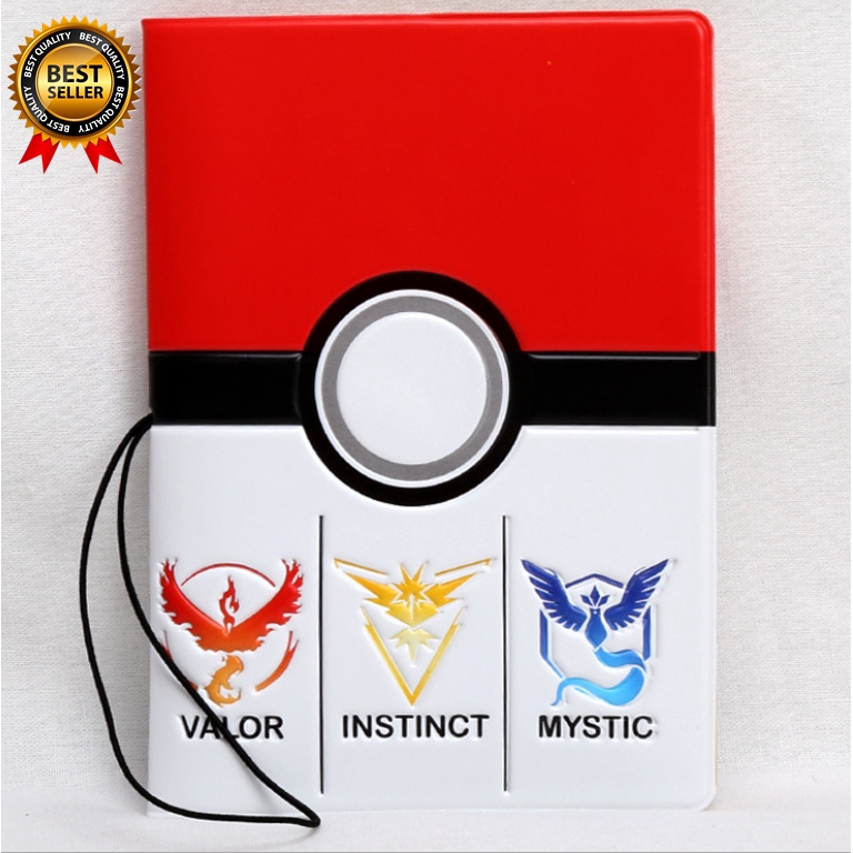 Pokemon Elf ball shape stereo passport holder Cover Bags