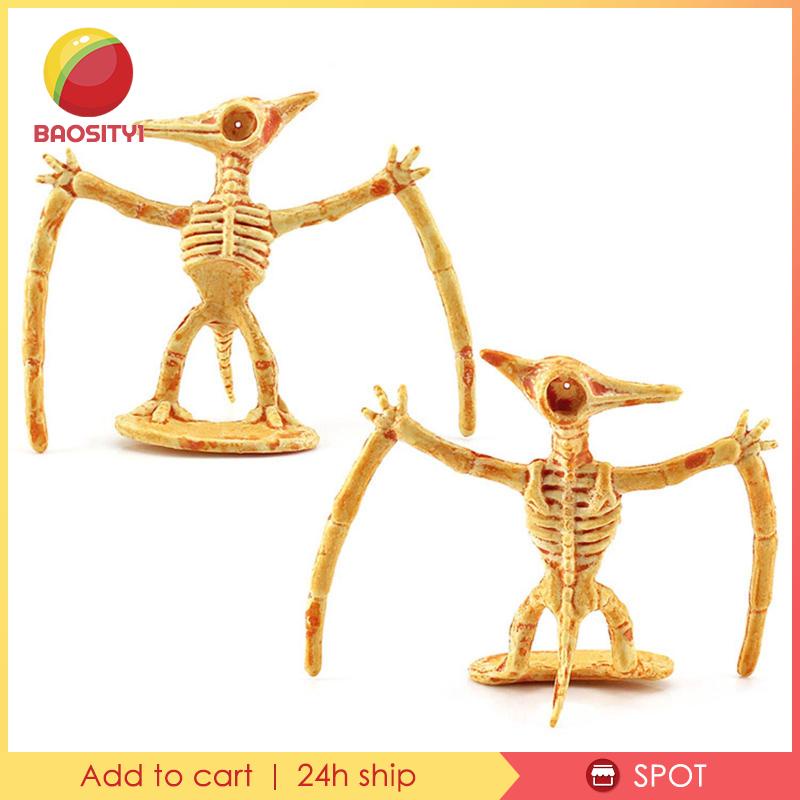 [Baosity1] Gói 12 Mô Hình Xương Khủng Long Trang Trí Bộ Sưu Tập