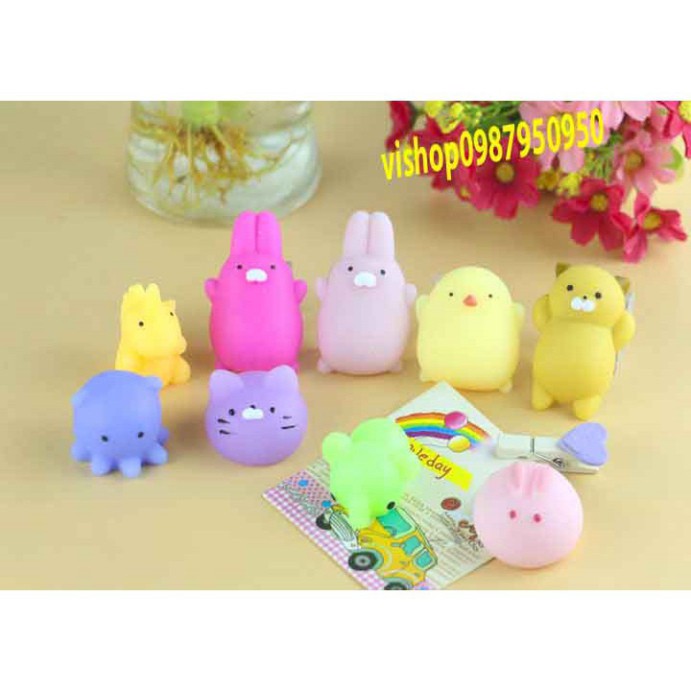 combo 5 Squishy Mochi Dễ Thương , Mềm Bóp Đã mã ONZ92 O2201