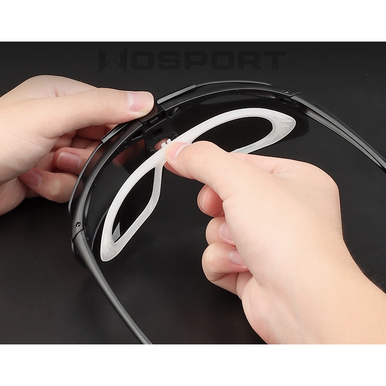 Mắt kính chiến thuật_gấp được_bộ 3 tròng thay thế