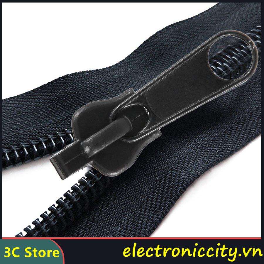 Bộ 3C} 6 đầu khóa kéo nhựa thay thế thông dụng sửa chữa