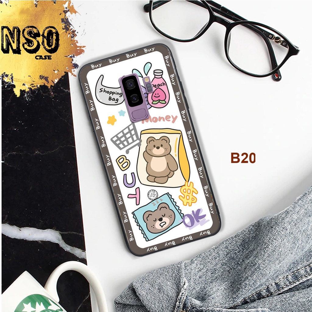 Ốp samsung s9 / s9 plus in hình họa tiết cute siêu dễ thương