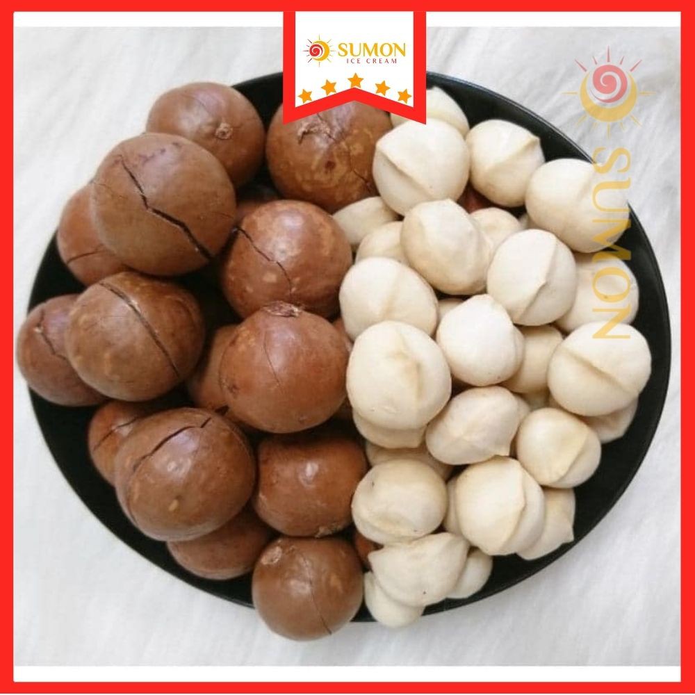 hạt macca nứt vỏ SUMON hat macca hạt macca tách MS10 (500gram)