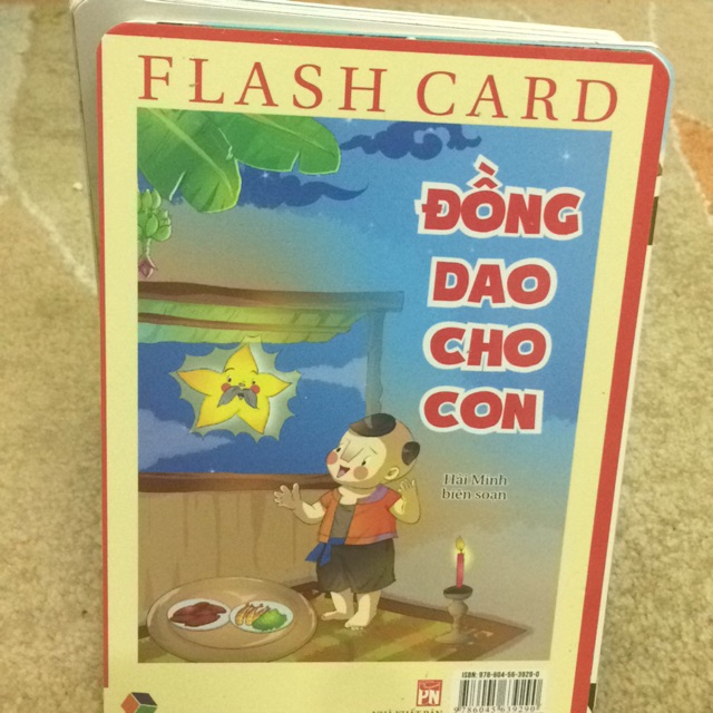 Flash card đồng dao cho con