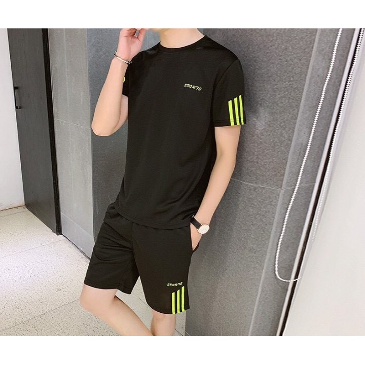 Sét Đồ Thể Thao Nam Thun Lạnh Siêu Mát | BigBuy360 - bigbuy360.vn