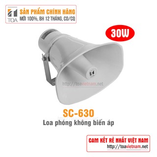 Loa nén, loa phóng 30W không biến áp: TOA SC-630