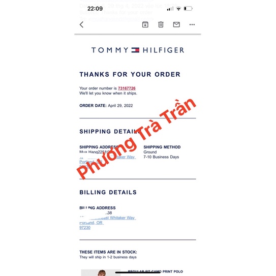 Dép Tommy Hilfiger RUTHIE
