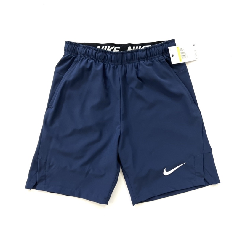 Quần Short Thể Thao NK Flex Woven Training Xanh Than - CU4946-451