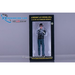 Mô hình nhân vật FIGURE BIKER SERIES CASH 1:12 AMERICAN DIORAMA
