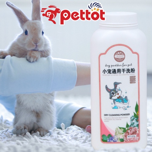 Phấn tắm khô cho thỏ, hamster, bọ ú , nhím cảnh cao cấp Thương hiệu