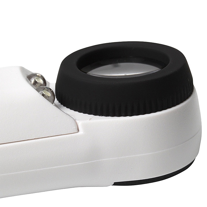 Kính lúp cầm tay phóng đại 40 lần có đèn LED, Kính Lúp Cầm Tay Có Đèn