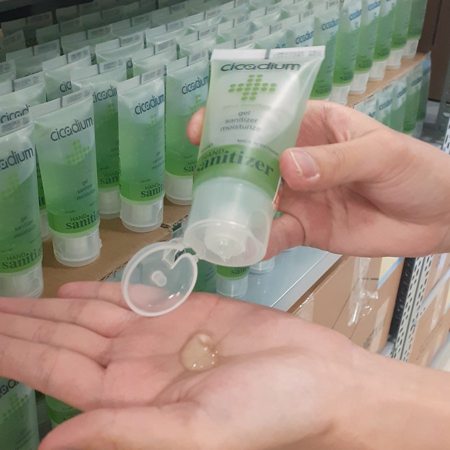 Gel rửa tay khô kèm dưỡng ẩm da tay Cicadium Hand Sanitizer 50ml | BigBuy360 - bigbuy360.vn