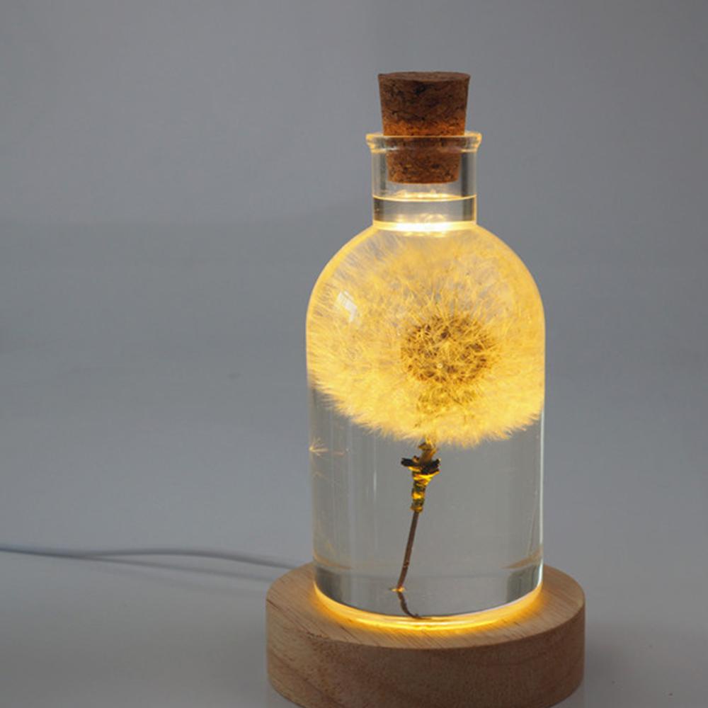 Khuôn Silicone Làm Giá Đỡ Đèn Epoxy Resin DIY