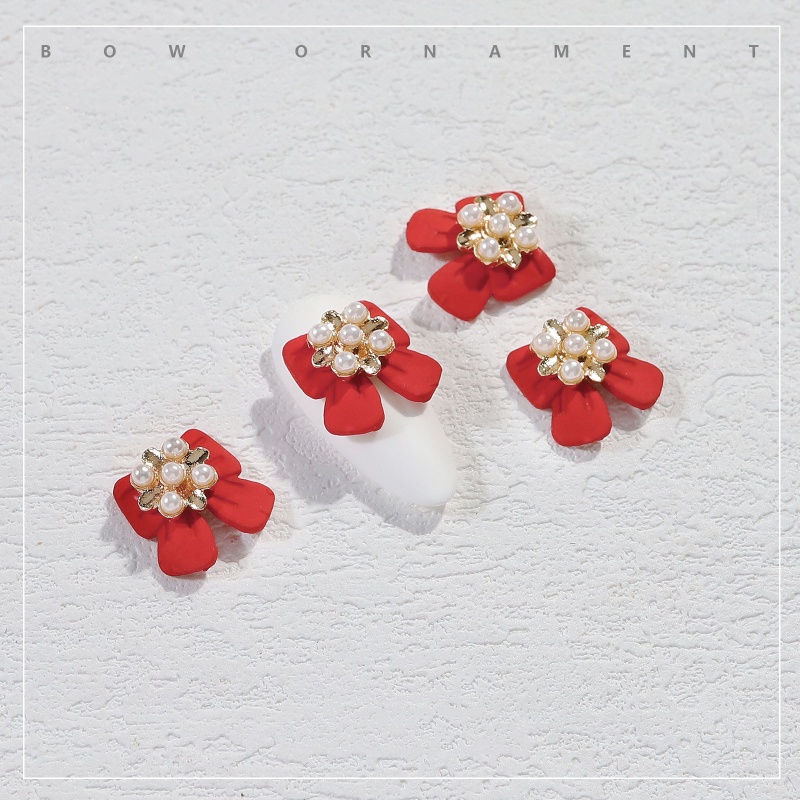 Hạt Ngọc Trang Trí Móng Tay 3d Charms