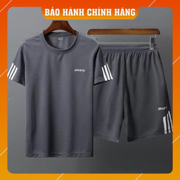 ⚡️Mặc Là SANG⚡️ Bộ Thể Thao Nam phối sọc nhiều màu vải thun lưới mè thoáng mát, SÉT ĐỒ ÁO QUẦN ĐÙI LỮNG MẶC ( SPROT )