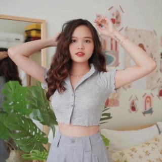 áo cổ trụ cuốn biên
